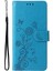 Samsung Galaxy A04 4g Cardyuvaları Flip Case Çiçek Deri (Yurt Dışından) 5