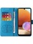 Samsung Galaxy A32 5g Deri Flip Kart Yuvaları Çiçek Için Flip Case (Yurt Dışından) 3