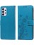 Samsung Galaxy A32 5g Deri Flip Kart Yuvaları Çiçek Için Flip Case (Yurt Dışından) 4