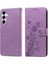 Samsung Galaxy A05S Flip Deri Çiçek Kart Yuvaları Için Flip Case (Yurt Dışından) 1