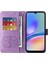 Samsung Galaxy A05S Flip Deri Çiçek Kart Yuvaları Için Flip Case (Yurt Dışından) 4
