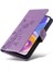 Samsung Galaxy A52S Çiçek Deri Kart Yuvaları Flip Case (Yurt Dışından) 3