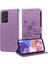Samsung Galaxy A52S Çiçek Deri Kart Yuvaları Flip Case (Yurt Dışından) 4