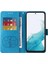 Samsung Galaxy A54 5g Deri Kart Yuvaları Için Flip Case Çiçek Flip (Yurt Dışından) 3