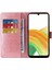 Samsung Galaxy A33 5g Deri Kart Yuvaları Için Flip Case Çiçek Flip (Yurt Dışından) 5