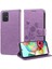 Samsung Galaxy A71 4g Deri Flip Kart Yuvaları Çiçek Için Flip Case (Yurt Dışından) 4