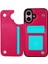 Kart Tutucu Pu ile IPhone 16 Artı Çift Manyetik Toka Için Cüzdan Kılıf (Yurt Dışından) 5