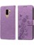 Samsung Galaxy S9 Artı Kart Yuvaları Flip Case Çiçek Deri (Yurt Dışından) 3