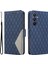 Samsung Galaxy A16 Eşkenar Dörtgen Pu Deri Flip Telefon Kapağı (Yurt Dışından) 1