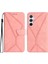 Samsung Galaxy A16 Cilt Dokunuşu Pu Deri Kapak Çevirin (Yurt Dışından) 1