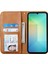 Samsung Galaxy A06 Cüzdanlı Buzağı Dokulu Pu Deri Telefon Kılıfı (Yurt Dışından) 2