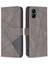 Samsung Galaxy A06 Cüzdan Pu Deri Geometrik Telefon Kılıfı (Yurt Dışından) 1