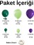 Balon Seti Koyu Yeşil-Açık Yeşil-Mor 60 Lı Balon Zinciri Seti 2
