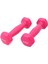 Tekno Trust Vinyl Demir Dambıl 0.5 kg x 2 Adet Dökme Demir Dumbell Seti Vinyl 2li Dambıl Tanesi Yarım kg Ağırlı 3