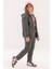 Ku Basıc 22KDS06 4pr Gri Unisex Çocuk Eşofman Altı 3