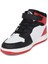 1517 Anatomik Taban Unisex Çocuk ve Genç Boğazlı Sneakers Ayakkabı - NKT01517-SIYAH Kırmızı-26 4