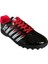 Erkek Halı Saha Futbol Ayakkabısı SİYAH - KIRMIZI 8