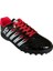 Erkek Halı Saha Futbol Ayakkabısı SİYAH - KIRMIZI 3