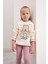 Kız Bebek Gömlek Yaka Baskılı Sweatshirt D2854A524AU 1