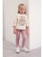 Kız Bebek Gömlek Yaka Baskılı Sweatshirt D2854A524AU 2