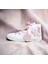 Pembe Kalp Bağcık Minik Kız Fare Baskılı Keten Çocuk Spor Ayakkabı Sneaker 1