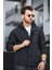 Save Baskılı Suya Dayanaklı Slim Fit Erkek Mevsimlik Mont Yağmurluk 3