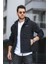 Save Baskılı Suya Dayanaklı Slim Fit Erkek Mevsimlik Mont Yağmurluk 1