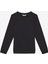 Unisex Basic Siyah Sweatshirt 1