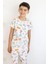 Erkek Çocuk Baskılı Pamuklu Penye Kumaş Pijama Takımı 3