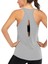 Kadın Cross Running Çapraz Sırtı Açık Antrenman Yoga Spor Atlet Tank Tops 1782 1