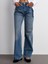 71691 Wideleg Denim Pantolon-Tint 2