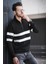 Nepido Çift Renkli Yarım Fermuarlı Balıkçı Yaka Erkek Sweatshirt 2