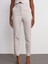 71529 Slim Fit Yüksek Bel Pantolon-Taş 2