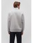 Yarı Fermuarlı Gri Basic Sweatshirt 0S10278-80196 4