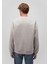 Bisiklet Yaka Gri Basic Sweatshirt 0S10276-81582 4