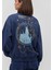 Hogwarts Baskılı Lacivert Sweatshirt 1S10265-82454 1