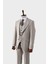 Şık ve Rahat Yelekli Erkek Takım Elbise - Slim Fit Dört Mevsim Kullanılabilir - KAW1038S 4