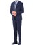 Slim Fit Viskon Karışımlı Yelekli Erkek Takım Elbise - Modern Kesim - KAW1002S 1