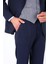 Slim Fit Viskon Karışımlı Yelekli Erkek Takım Elbise - Modern Kesim - KAW1002S 4