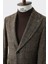 Modern Slim Fit Dar Kesim Yün Erkek Ceket - KAV5063W 4