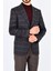 Modern ve Şık Slim Fit Dar Kesim Yün Viskon Erkek Ceket - KAV5062W 2