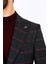 Modern ve Şık Slim Fit Dar Kesim Yün Viskon Erkek Ceket - KAV5062W 3
