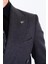 Modern Slim Fit Dar Kesim Kruvaze Erkek Viskon Ceket - KAV5251W 4