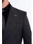 Modern Slim Fit Dar Kesim Kruvaze Erkek Viskon Ceket - KAV5251W 4