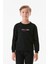 Stronger Yazı Baskılı Bisiklet Yaka Erkek Çocuk Sweatshirt 5