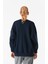 Basic Bisiklet Yaka Sweatshirt 5