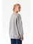 Kalp Nakışlı Bisiklet Yaka Oversize Sweatshirt 5