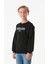 Baskılı Bisiklet Yaka Erkek Çocuk Sweatshirt 2