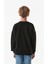 Baskılı Bisiklet Yaka Erkek Çocuk Sweatshirt 3