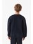 Yazı Baskılı Bisiklet Yaka Erkek Çocuk Sweatshirt 4